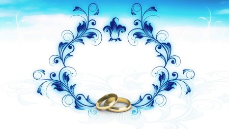 Синий фон для пригласительных