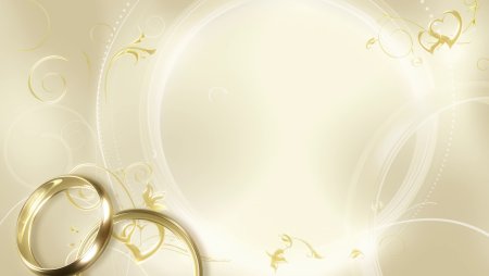 Свадебный фон для видеомонтажа