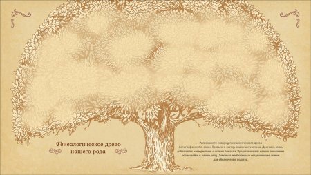 Фон для генеалогического дерева