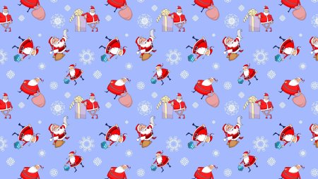 Новогодний векторный фон