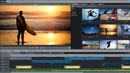 Видеоредактор для монтажа и обработки