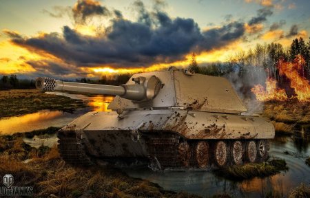 E100 танк World of Tanks