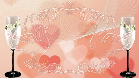 Фон для приглашения на свадьбу