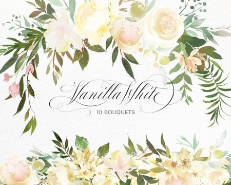 Цветы для пригласительных на свадьбу