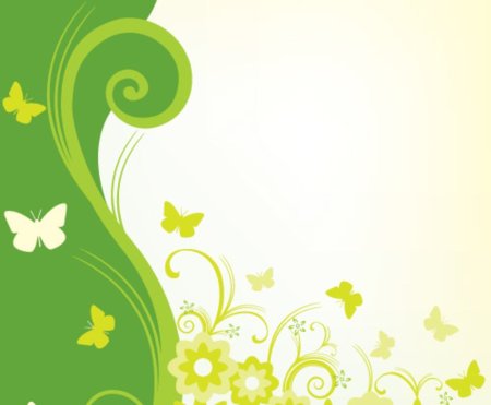 Зеленый фон с татарским орнаментом