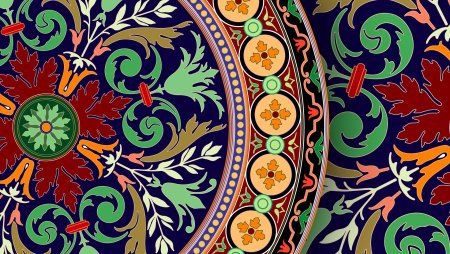 Миллий орнамент Узбекистан