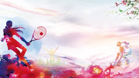 Спортивный фон для презентации