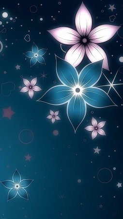 Сказочные цветы