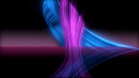 Оранжевый и синий