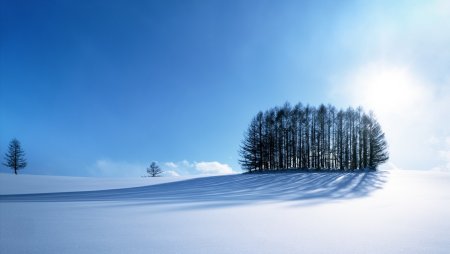 Зима снег