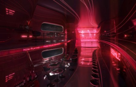 Обои в футуристическом стиле