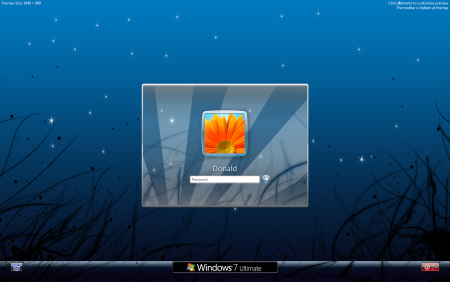 Экран приветствия виндовс 7