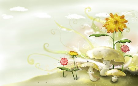 Сказочные цветы