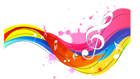 Яркий музыкальный фон