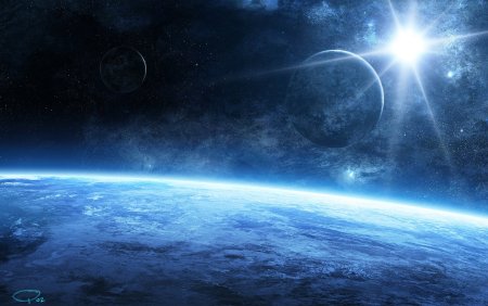 Космос звезды планеты