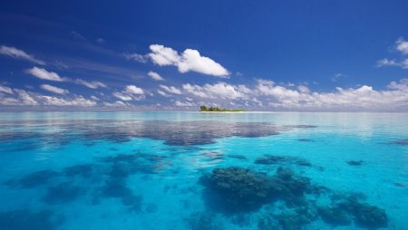 Карибское море голубая Лагуна
