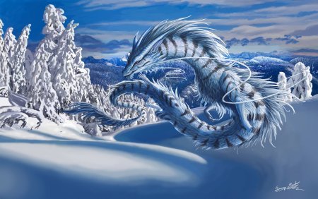 Медиум–ледяной дракон