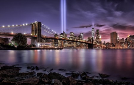 Бруклинский мост мост панорама