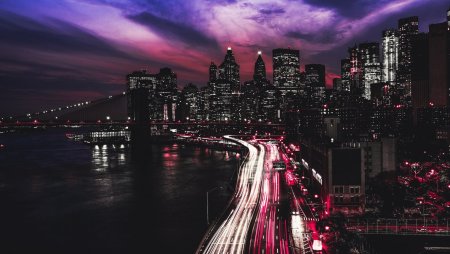 Манхэттен мост Нью-Йорк