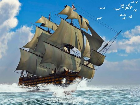 Парусник, Каравелла, Бригантина