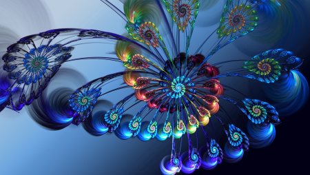 Фракталы цветы