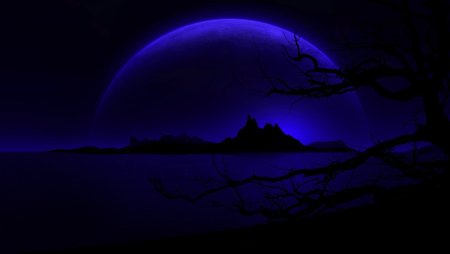 Природа ночью