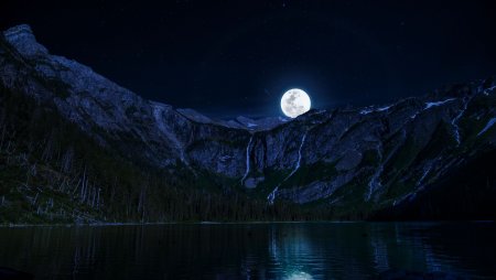 Ночное озеро