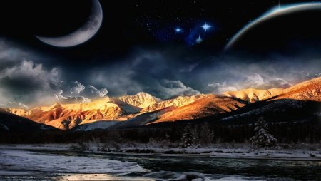 Космический пейзаж
