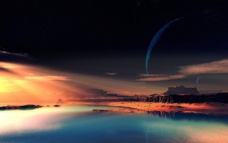 Фантастические пейзажи