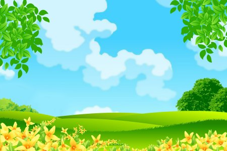 Фон природа для детей