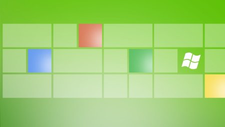 Фон рабочего стола с ячейками