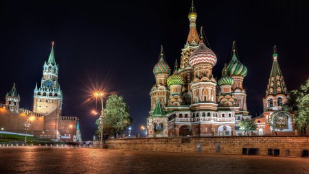 Кремль храм Василия Блаженного