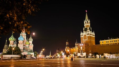 Московский Кремль и красная площадь