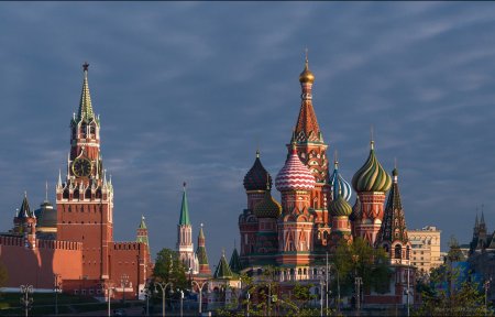 Москва Кремль храм Василия Блаженного