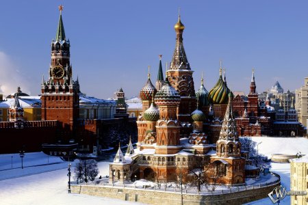 Кремль храм Василия Блаженного