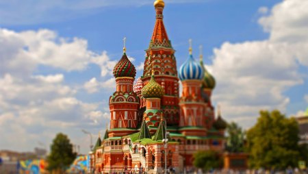 Красная площадь ГУМ храм Василия Блаженного