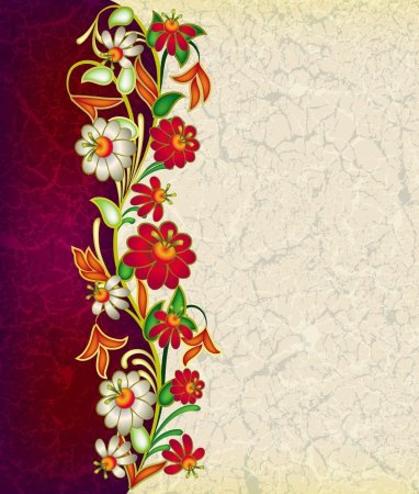 Фон в русско народном стиле