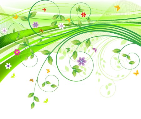 Весенние узоры