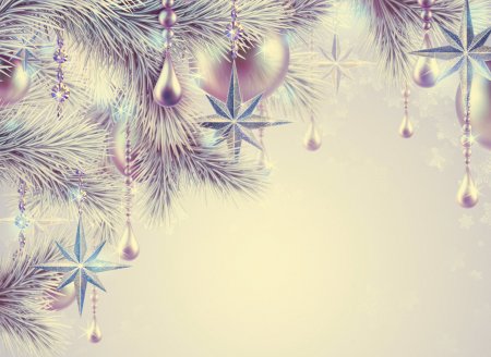 Фон снежинки