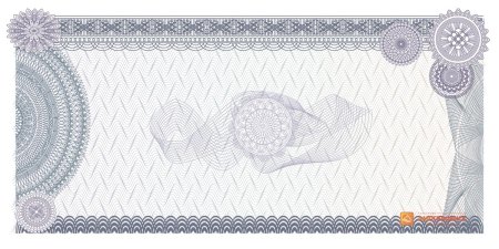 Фоновая сетка на банкнотах