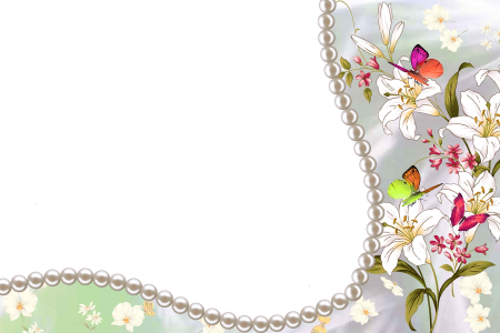 Красивые рамки на прозрачном фоне