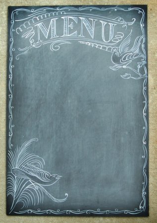 Фон для меню ресторана