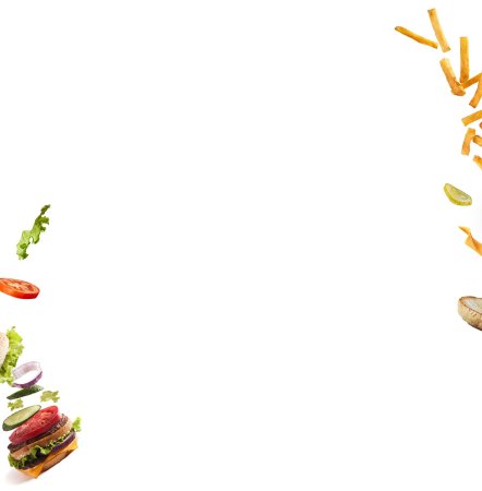 Кулинарный фон сбоку