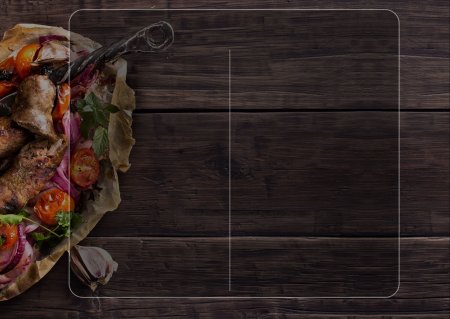 Фон для меню ресторана