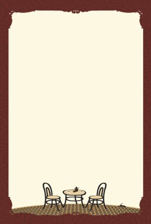 Фон для меню кафе