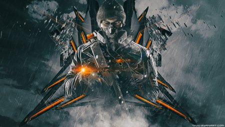 Красивый рабочий стол в стиле игр