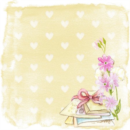 Фон для письма нежный