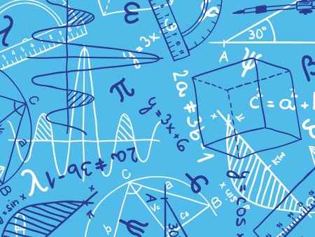 Школьный фон в клеточку