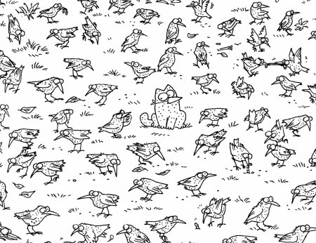 Перепутанные линии для детей