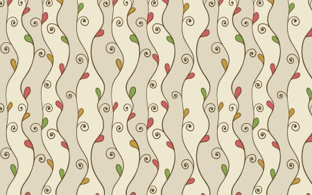 Обои с рисунком для стен